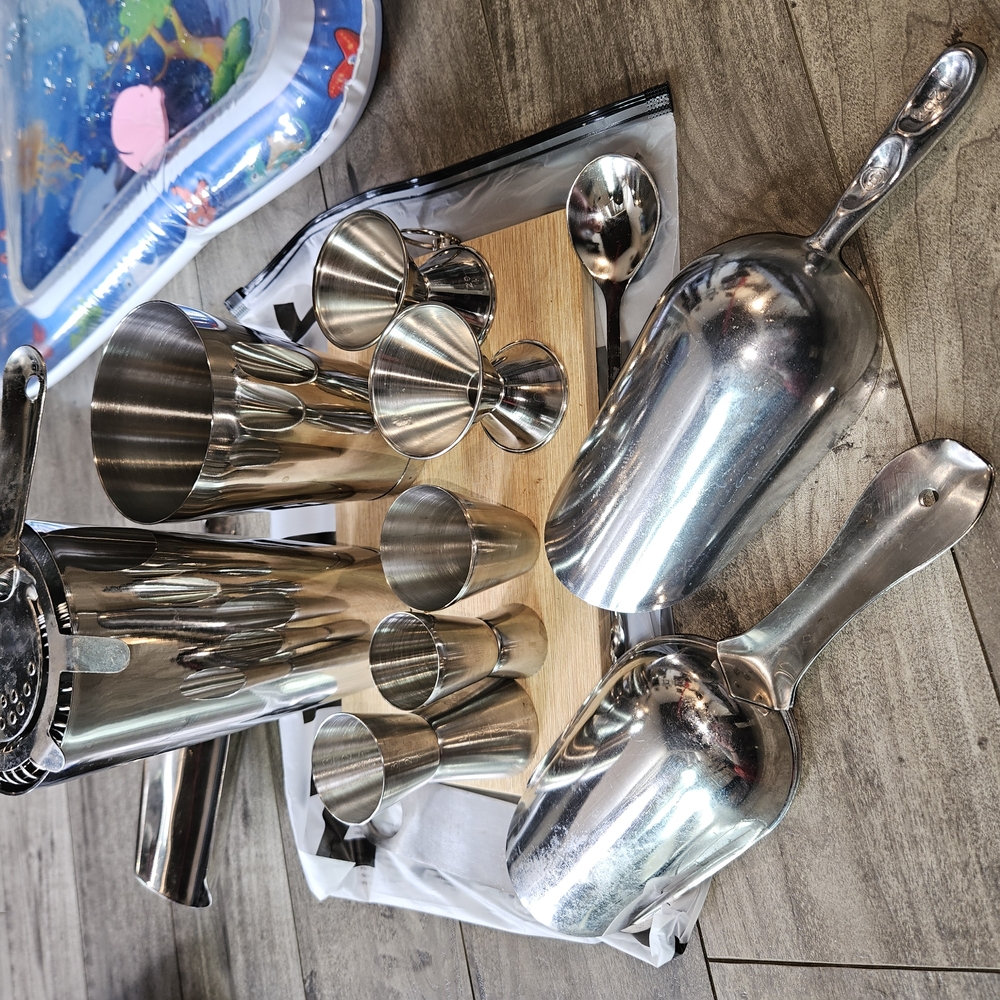 SOLD Stainless Steel Bar Tool Set 15-piece